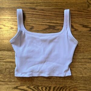 Ribbed Athletic Tank Top